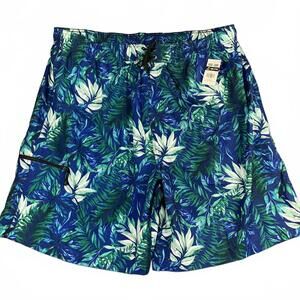 ACX Active Men's Swim Shorts - XXL - Tropical Print NWT